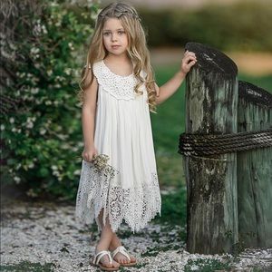 Lovelace doll cake dress